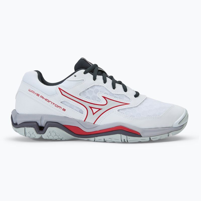 Ανδρικά παπούτσια χάντμπολ Mizuno Wave Phantom 3 white/salsa/black 2