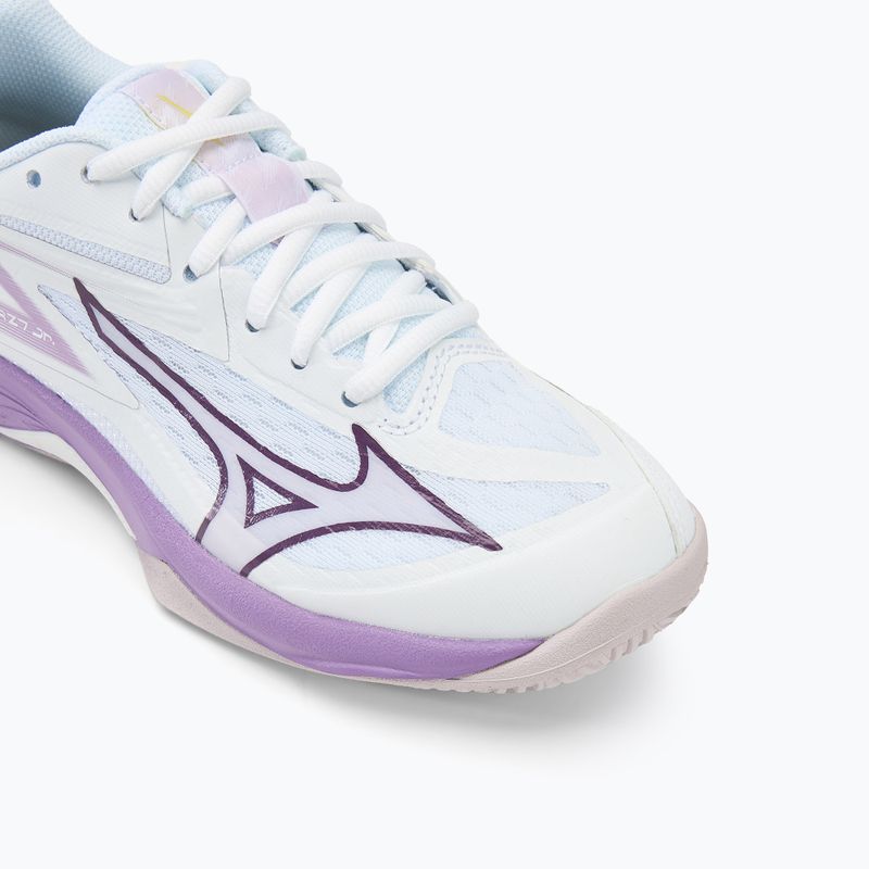 Παιδικά παπούτσια βόλεϊ Mizuno Lightning Star Z7 white/patrician purple/quince 7