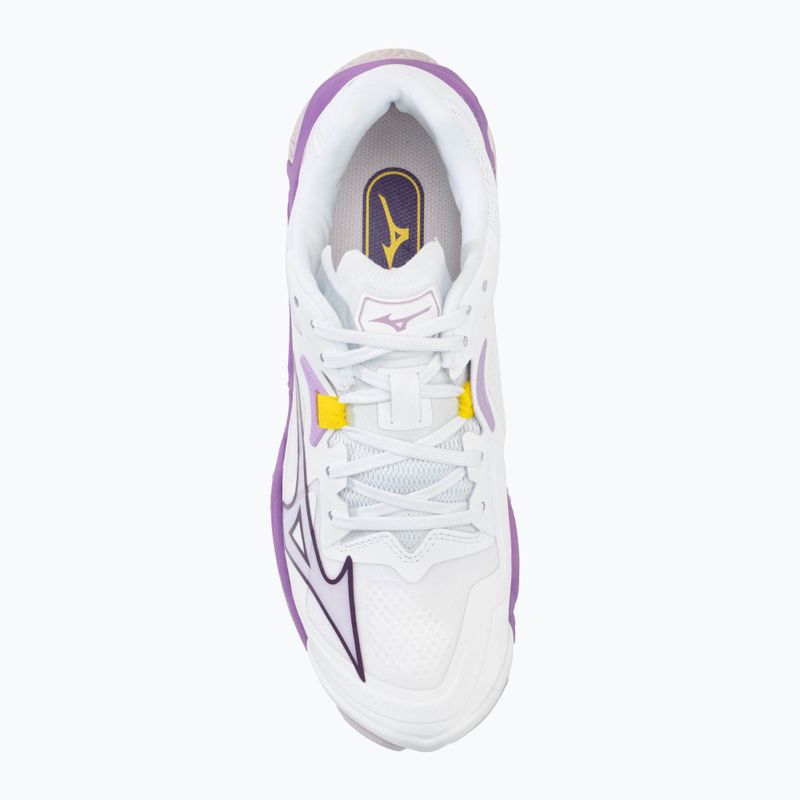 Γυναικεία παπούτσια βόλεϊ Mizuno Wave Lightning Z8 white/patrician purple/quince 5