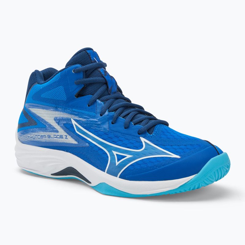 Ανδρικά παπούτσια βόλεϊ Mizuno Thunder Blade Z Mid mugen blue/white/estate blue