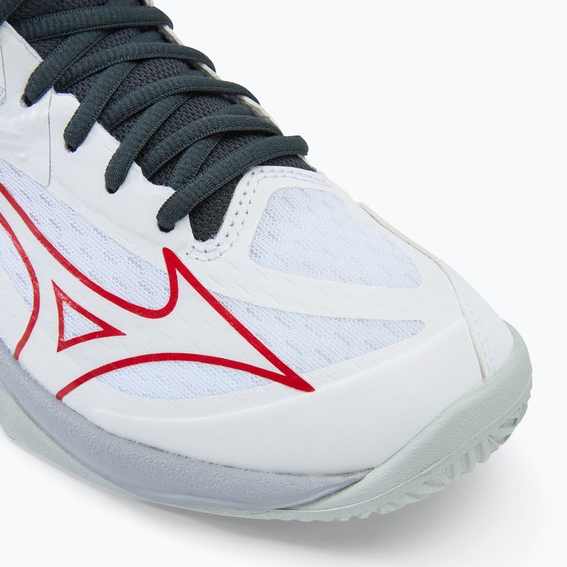 Ανδρικά παπούτσια βόλεϊ Mizuno Thunder Blade Z Mid white/salsa/black 7