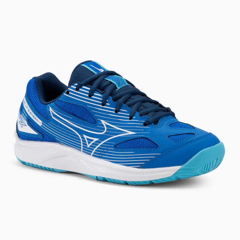 Παπούτσια βόλεϊ Mizuno Cyclone Speed 4 mugen blue/white/estate blue