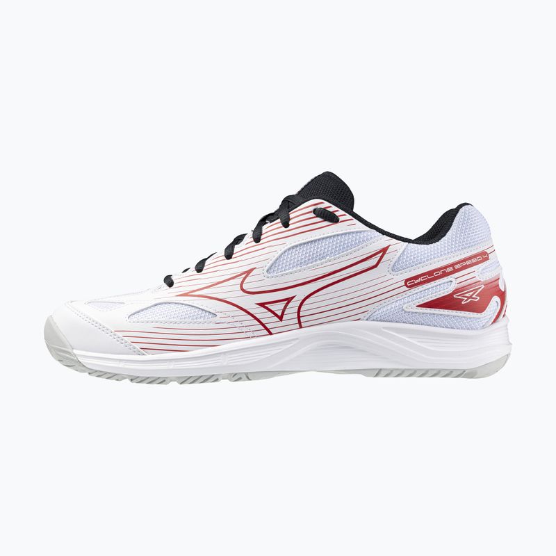 Παπούτσια βόλεϊ Mizuno Cyclone Speed 4 white/salsa/black 8