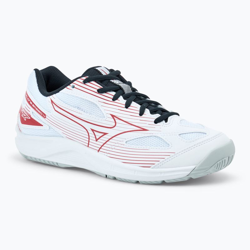 Παπούτσια βόλεϊ Mizuno Cyclone Speed 4 white/salsa/black