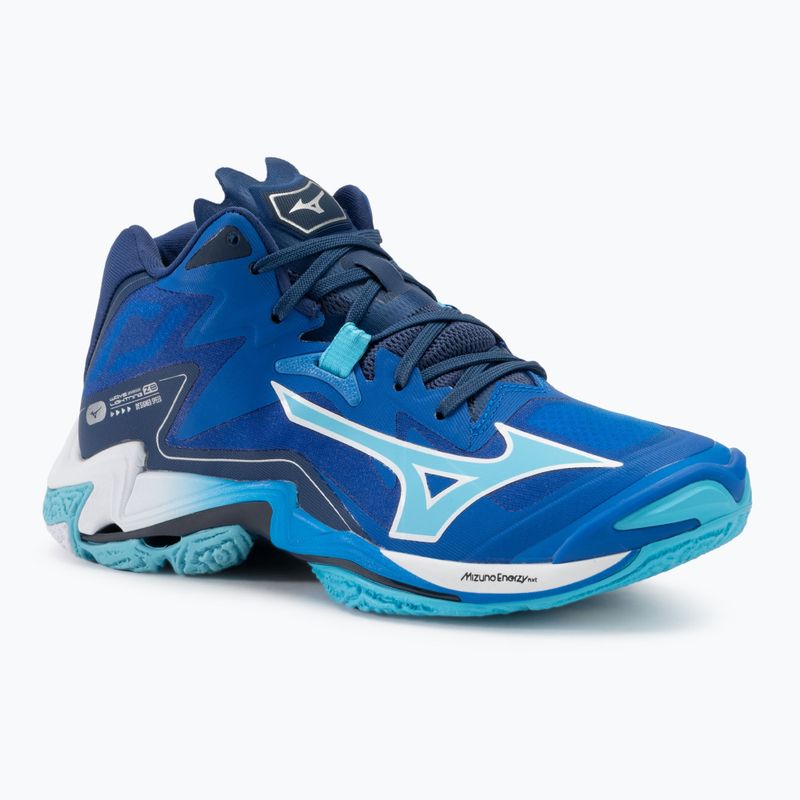 Ανδρικά παπούτσια βόλεϊ Mizuno Wave Lightning Z8 Mid mugen blue/white/estate blue