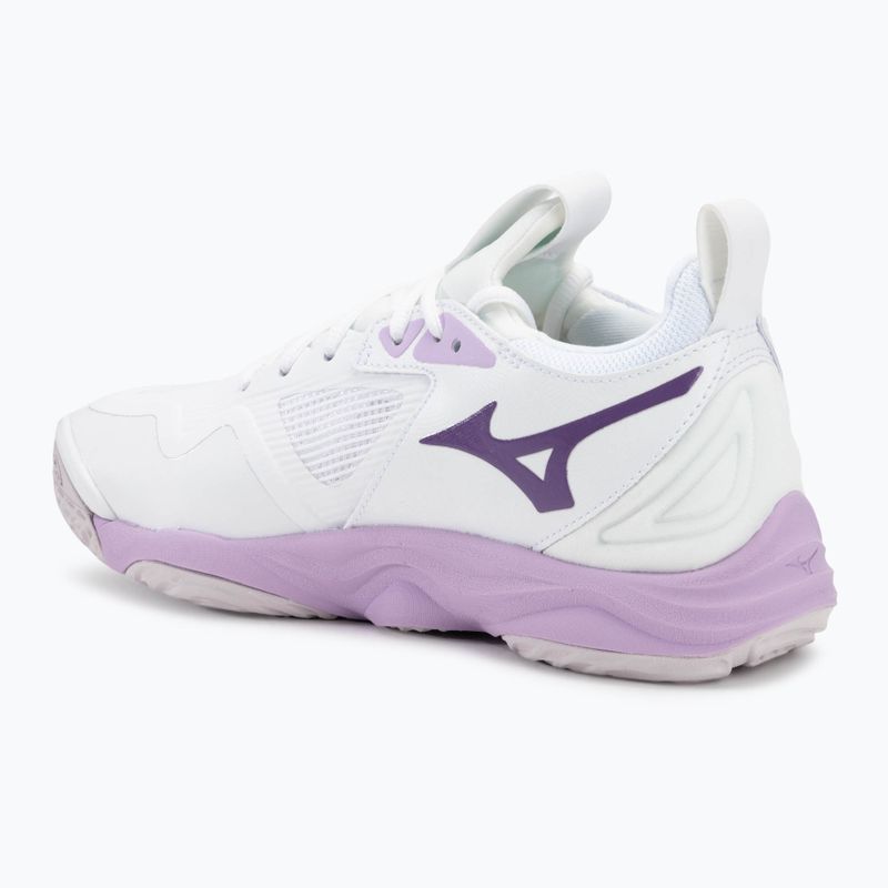 Γυναικεία παπούτσια βόλεϊ Mizuno Wave Momentum 3 white/patrician purple/quince 3