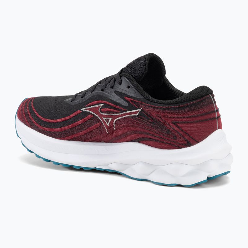 Ανδρικά παπούτσια για τρέξιμο Mizuno Wave Skyrise 5 black/white sand/rumba red 3