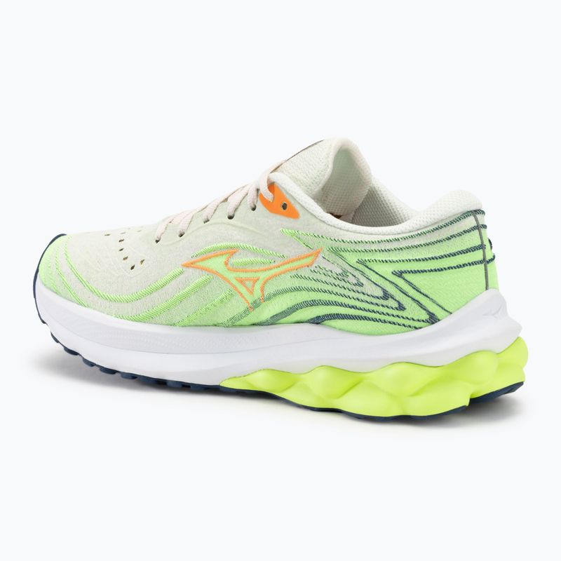 Γυναικεία παπούτσια για τρέξιμο Mizuno Wave Skyrise 5 pristine/vibrant orange/mizuno neo lime 3