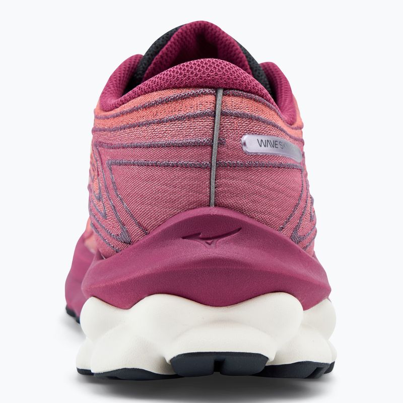 Γυναικεία παπούτσια για τρέξιμο Mizuno Wave Skyrise 5 mineral red/white sand/violet quartz 6