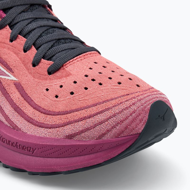 Γυναικεία παπούτσια για τρέξιμο Mizuno Wave Skyrise 5 mineral red/white sand/violet quartz 7