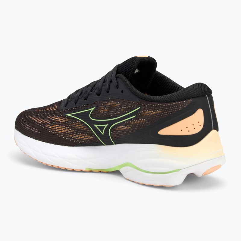 Γυναικεία παπούτσια για τρέξιμο Mizuno Wave Ultima 15 black/mizuno neo lime/apricot ice 3