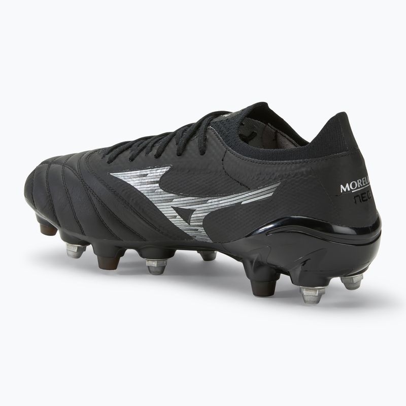 Ανδρικά παπούτσια ποδοσφαίρου Mizuno Morelia Neo IV β Elite MIX black/galaxy silver 3