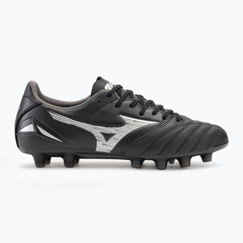 Ανδρικά παπούτσια ποδοσφαίρου Mizuno Morelia Neo IV Pro FG black/galaxy silver 2