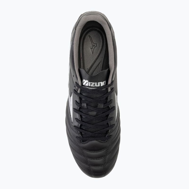 Ανδρικά παπούτσια ποδοσφαίρου Mizuno Morelia Neo IV Pro FG black/galaxy silver 5