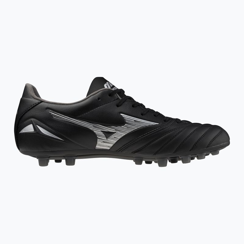 Ανδρικά παπούτσια ποδοσφαίρου Mizuno Morelia Neo IV Pro AG black/galaxy silver 2