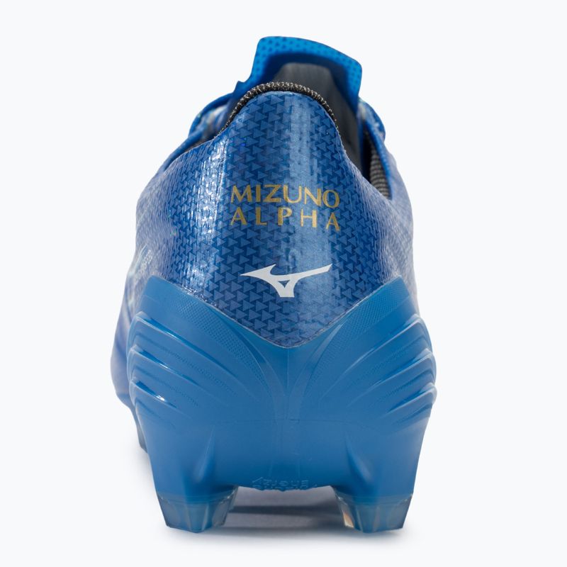 Ανδρικά παπούτσια ποδοσφαίρου Mizuno α Elite FG white/laser blue/gold 6