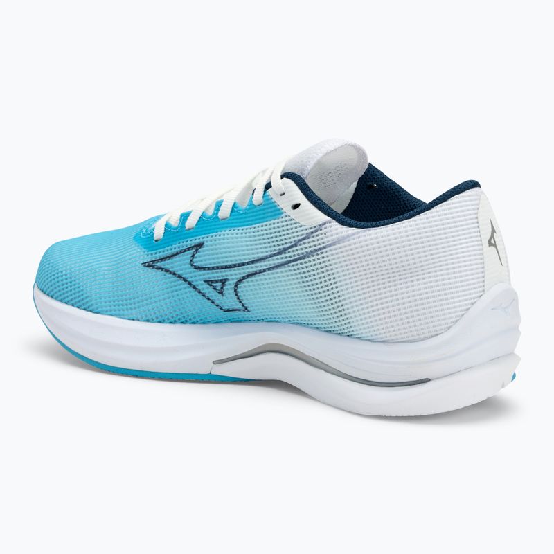 Γυναικεία παπούτσια για τρέξιμο Mizuno Wave Rebellion Sonic 2 river blue/blue wing teal/white 3