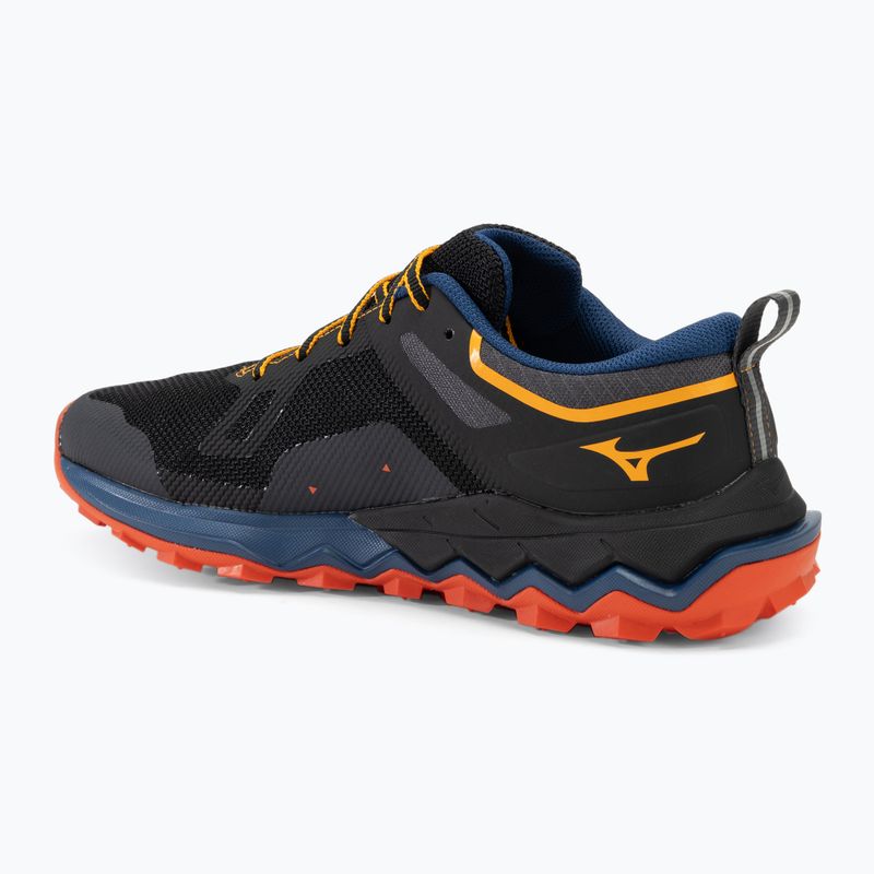 Ανδρικά παπούτσια για τρέξιμο Mizuno Wave Ibuki 4 ebony/white/spicy orange 3