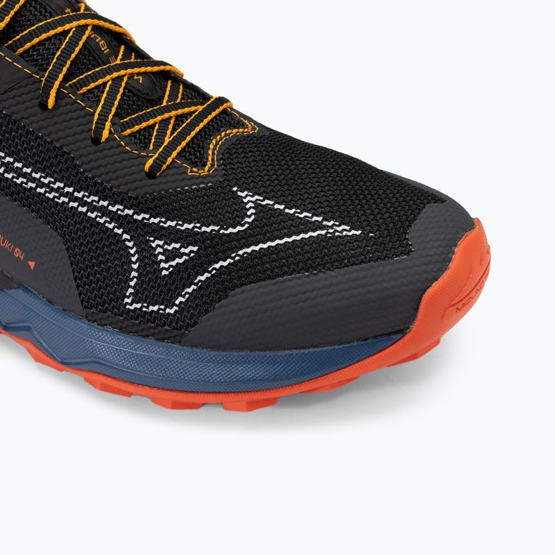 Ανδρικά παπούτσια για τρέξιμο Mizuno Wave Ibuki 4 ebony/white/spicy orange 7