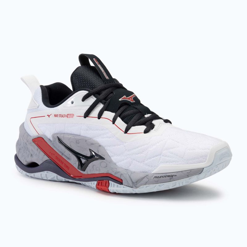 Ανδρικά παπούτσια χάντμπολ Mizuno Wave Stealth Neo 2 white/salsa/black