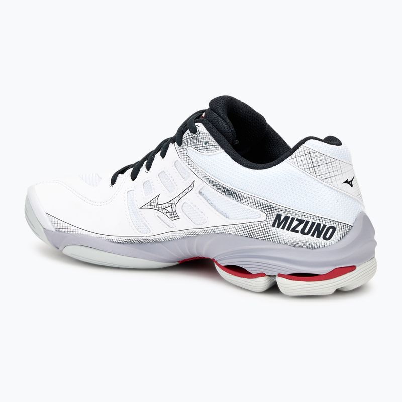 Ανδρικά παπούτσια βόλεϊ Mizuno Wave Voltage 2 white/salsa/black 3