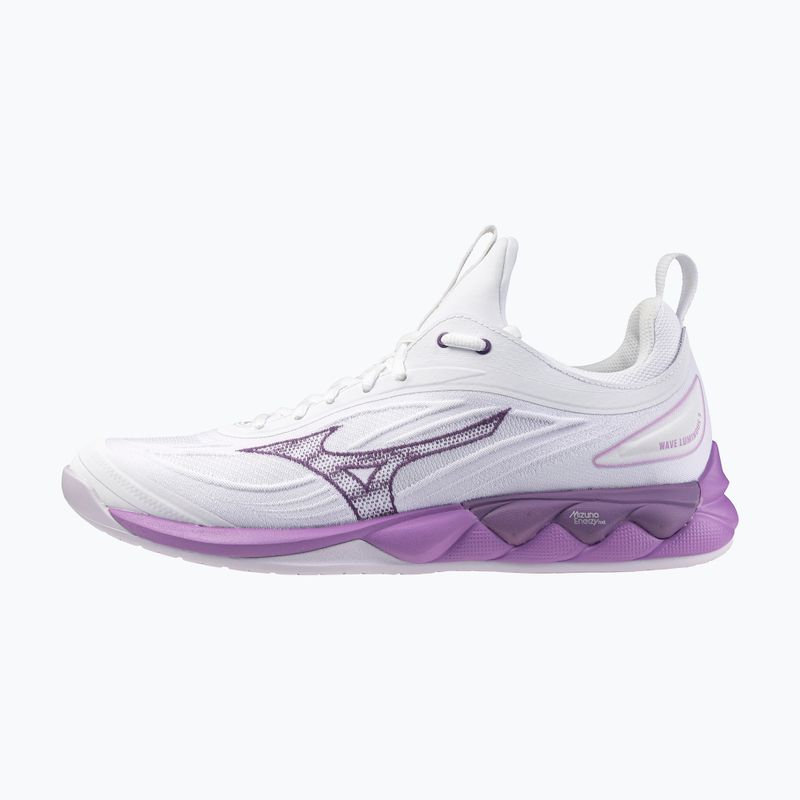 Γυναικεία παπούτσια βόλεϊ Mizuno Wave Luminous 3 white/patrician purple/quince 8