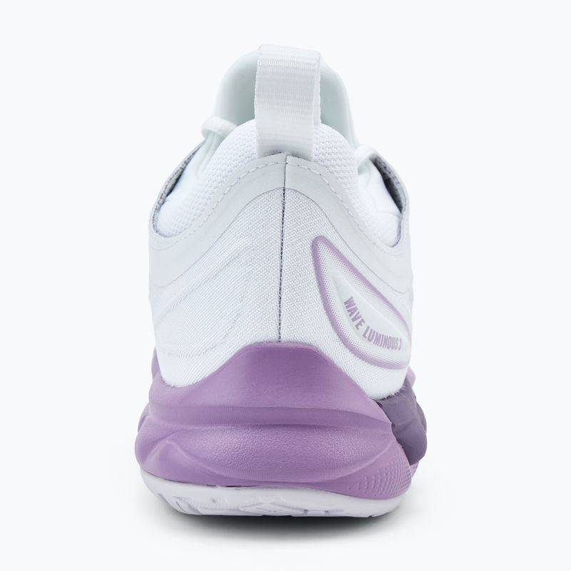 Γυναικεία παπούτσια βόλεϊ Mizuno Wave Luminous 3 white/patrician purple/quince 6