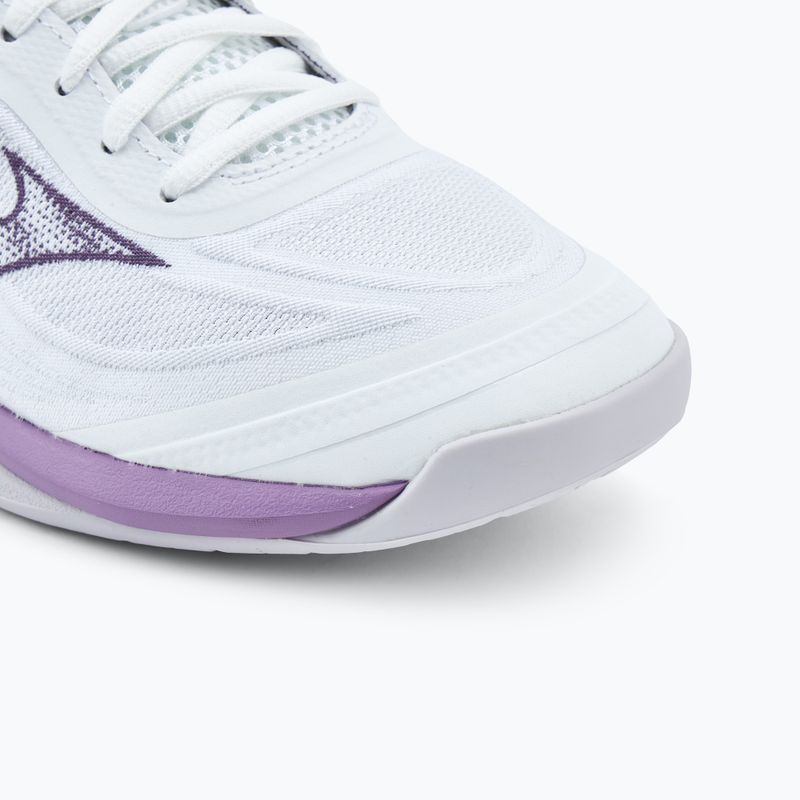 Γυναικεία παπούτσια βόλεϊ Mizuno Wave Luminous 3 white/patrician purple/quince 7