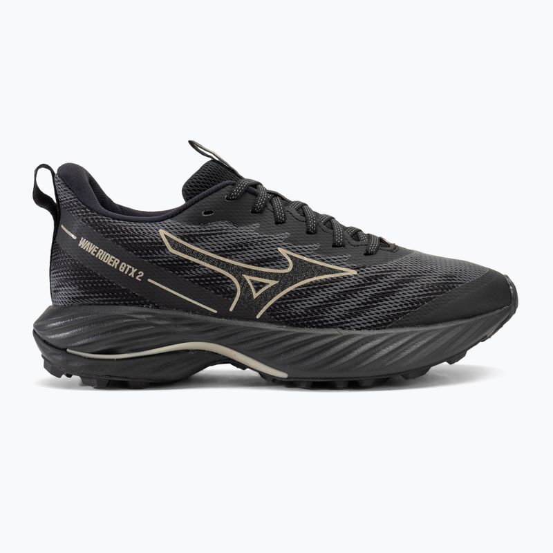 Γυναικεία παπούτσια για τρέξιμο Mizuno Wave Rider GTX 2 iron gate/ge gold/black 2