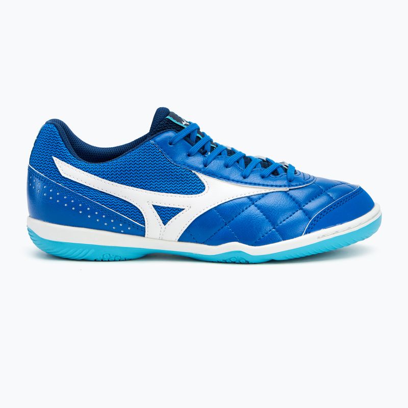 Παπούτσια ποδοσφαίρου Mizuno MRL Sala Club IN mugen blue/white 2