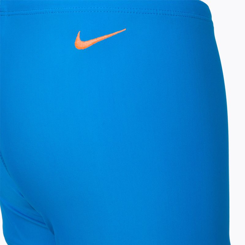 Nike Jdi Swoosh Aquashort παιδικό κολυμβητικό μποξεράκι μπλε NESSC854-458 4