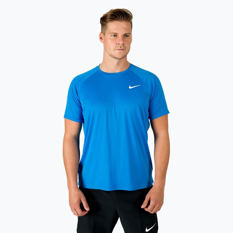 Ανδρικό μπλουζάκι προπόνησης Nike Essential μπλε NESSA586-458