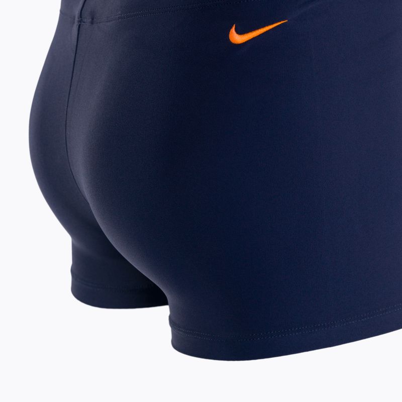 Ανδρικά μαγιό μποξεράκια Nike Reflect Logo Square Leg navy blue NESSC583440 4