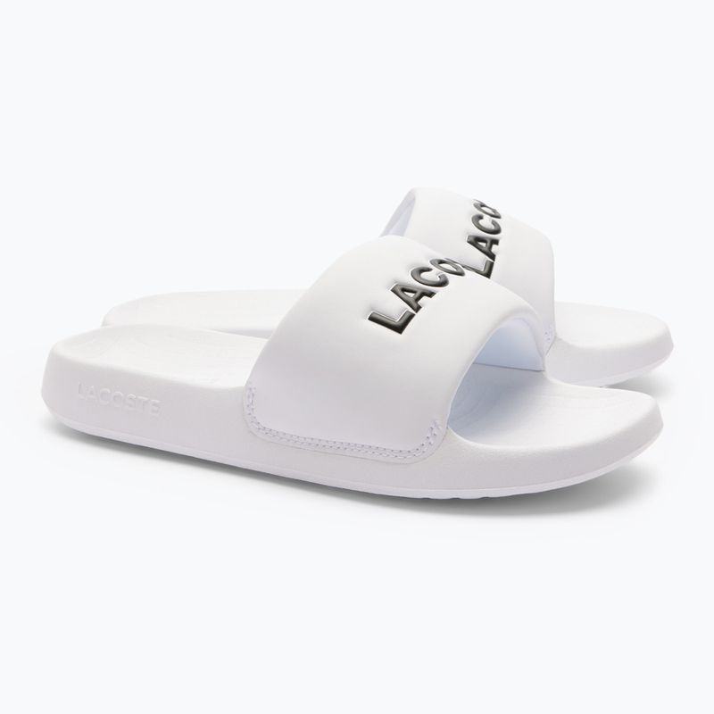 Γυναικείες παντόφλες Lacoste 47CFA0032 white/black 8