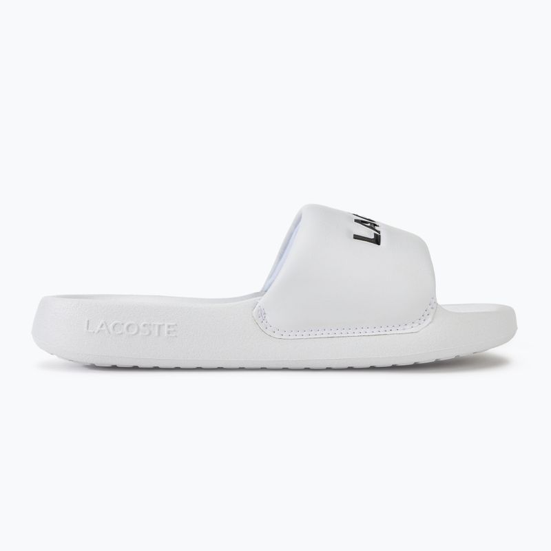 Γυναικείες παντόφλες Lacoste 47CFA0032 white/black 2