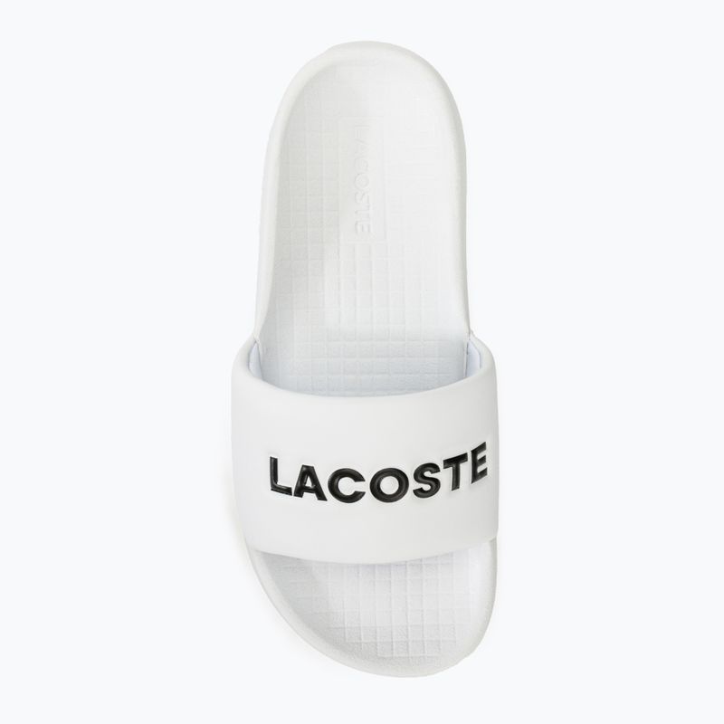 Γυναικείες παντόφλες Lacoste 47CFA0032 white/black 5