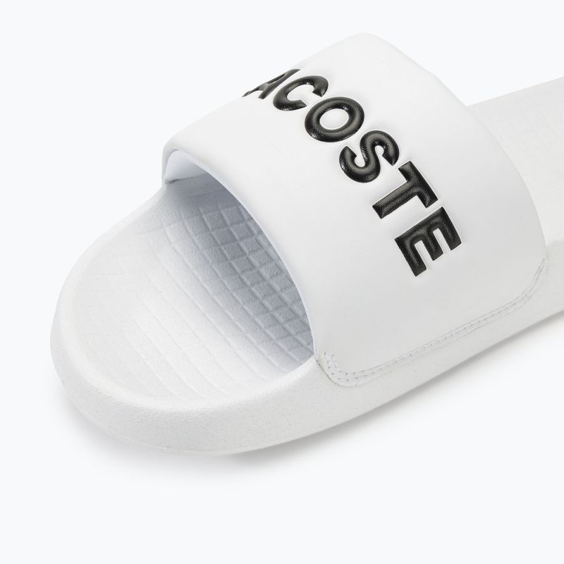 Ανδρικές παντόφλες Lacoste 47CMA0025 white/black 7