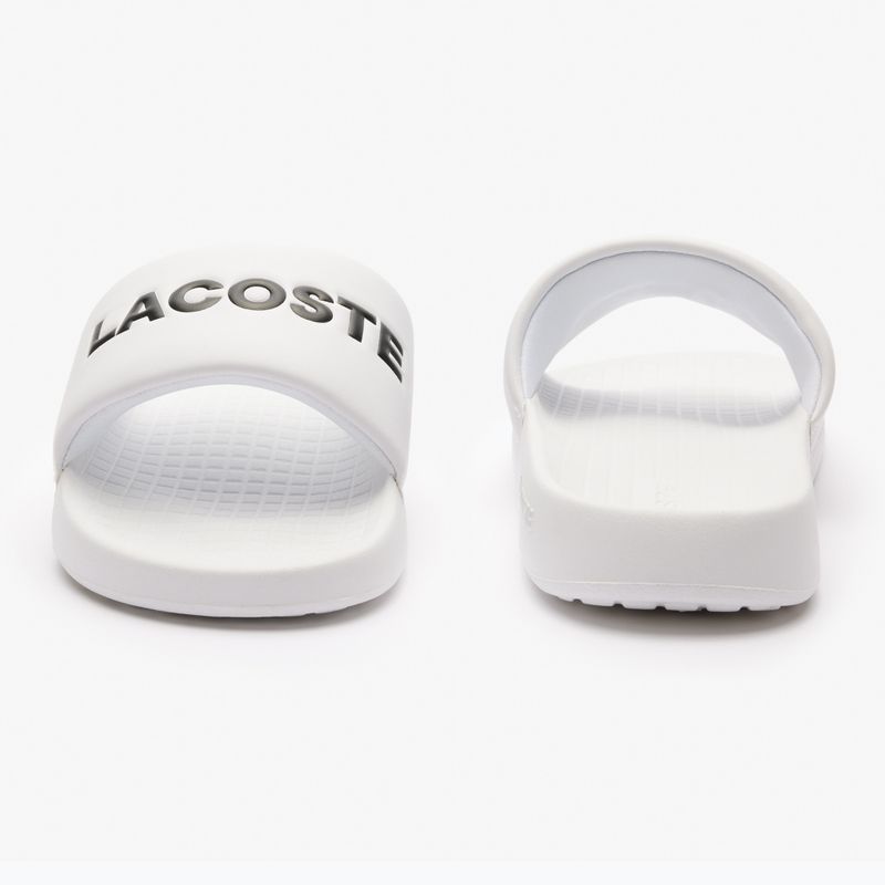 Ανδρικές παντόφλες Lacoste 47CMA0025 white/black 8