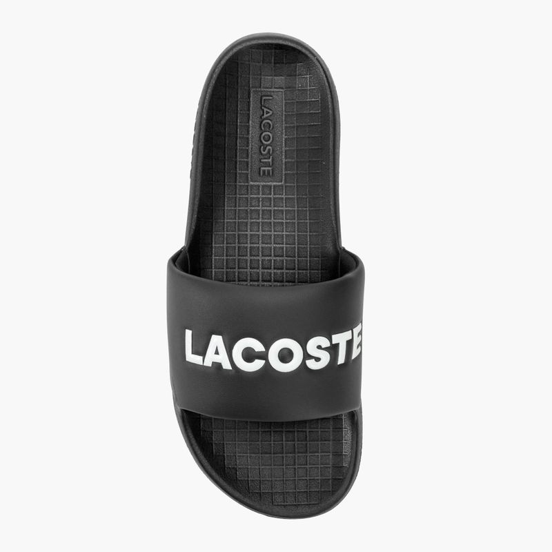 Ανδρικές παντόφλες Lacoste 47CMA0025 black/white 5