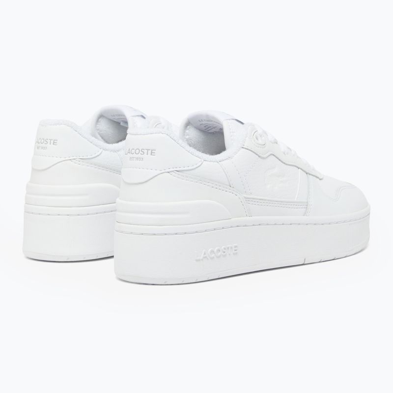 Γυναικεία παπούτσια Lacoste T-Clip Platform white 3