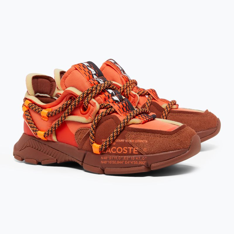 Ανδρικά παπούτσια Lacoste L003 Active Runway orange/ brown