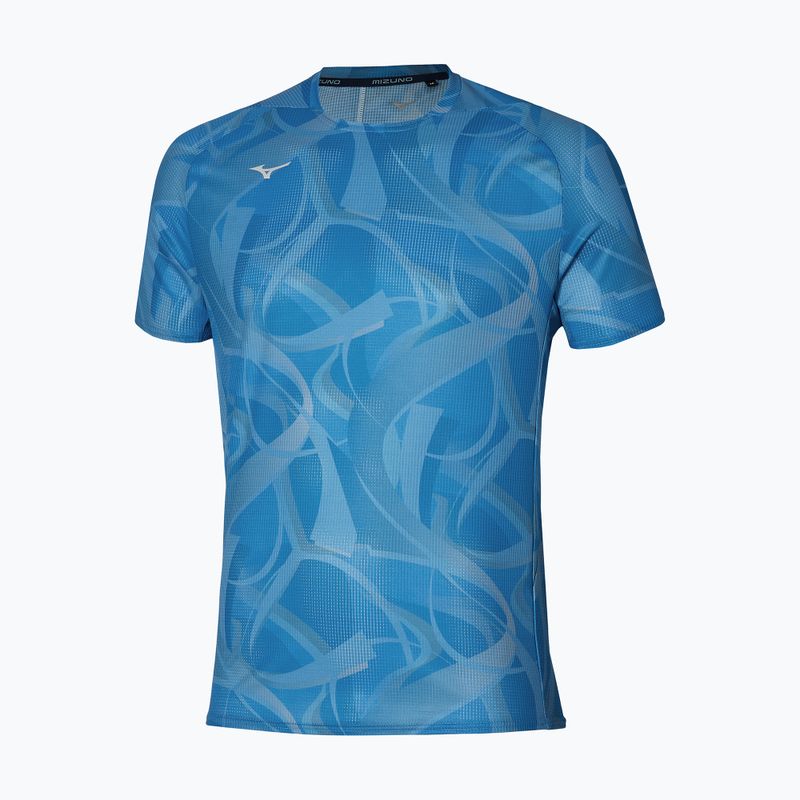 Ανδρικό μπλουζάκι Mizuno Paris Dryaeroflow Tee parisian blue