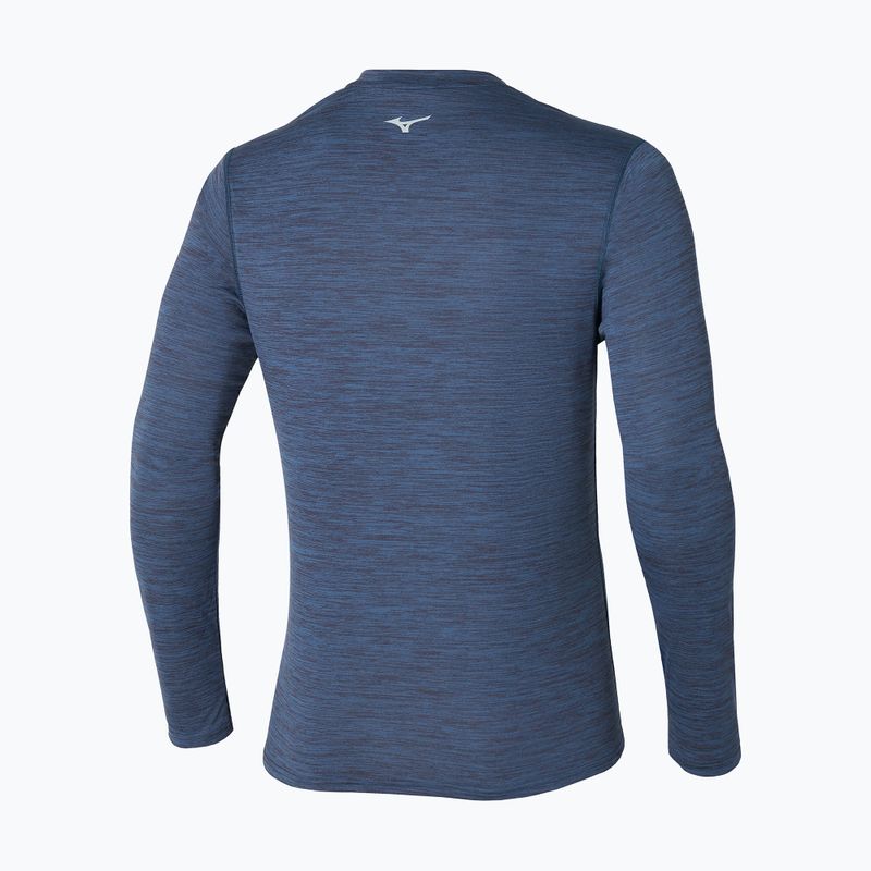 Ανδρικό μακρυμάνικο για τρέξιμο Mizuno Impulse Core Half Zip estate blue 2