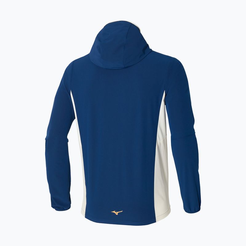 Ανδρικό μπουφάν τρεξίματος Mizuno Alpha Jacket estate blue 2