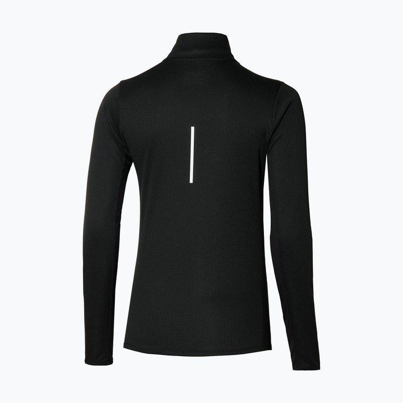 Γυναικείο μακρυμάνικο τρέξιμο Mizuno Dryaeroflow LS Half Zip μαύρο 2