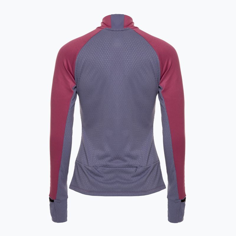 Γυναικείο φούτερ για τρέξιμο Mizuno Warmalite Half Zip violet quartz 2