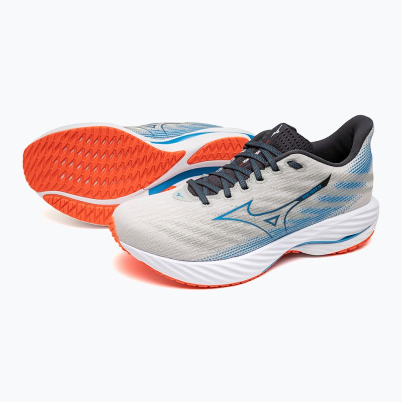 Ανδρικά παπούτσια τρεξίματος Mizuno Wave Rider 28 nimbus cloud/blue pace/igniotion red 9