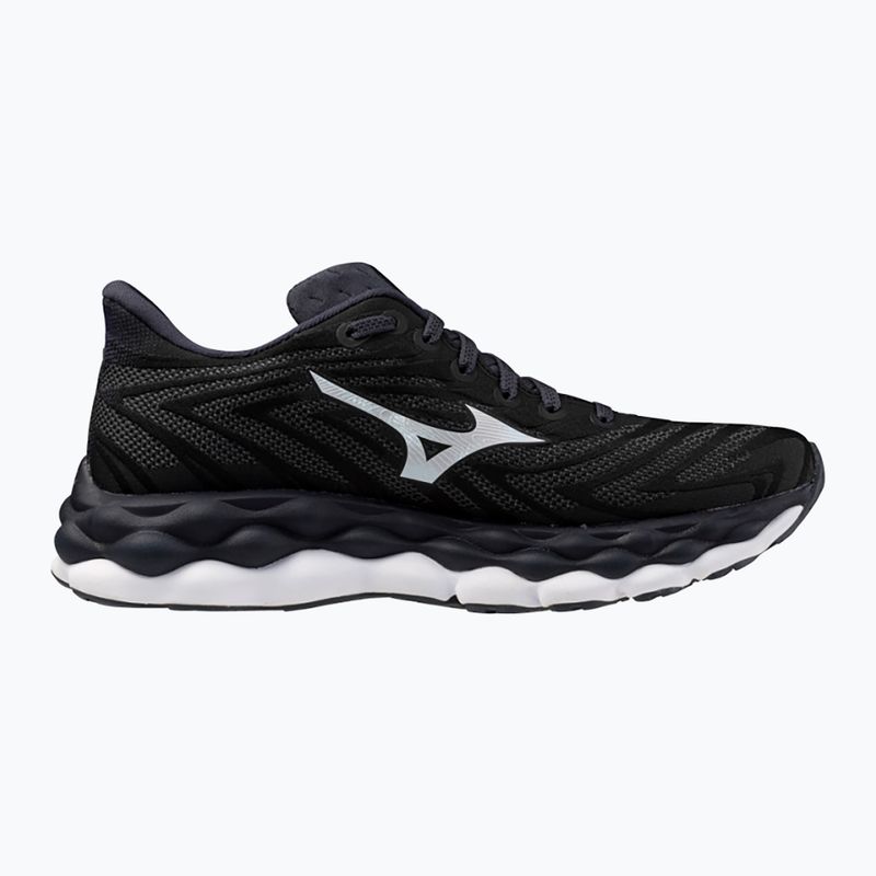 Γυναικεία παπούτσια για τρέξιμο Mizuno Wave Sky 8 μαύρο/λευκό/ινδικό μελάνι 8