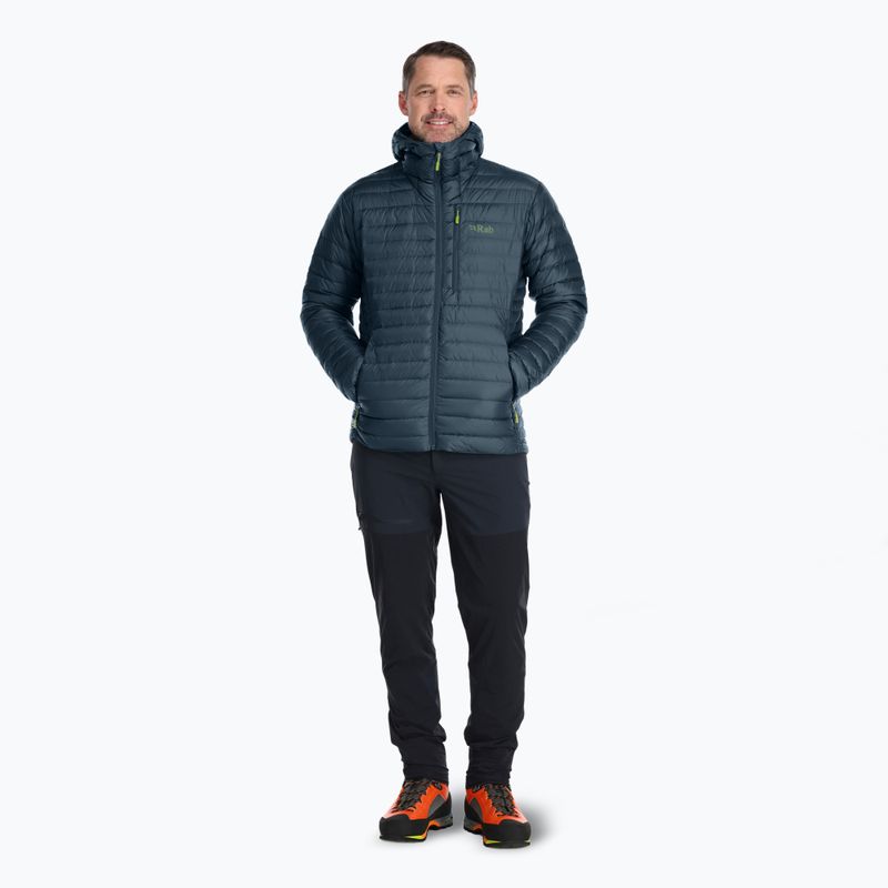 Ανδρικό μπουφάν Rab Microlight Alpine down jacket orion blue 2