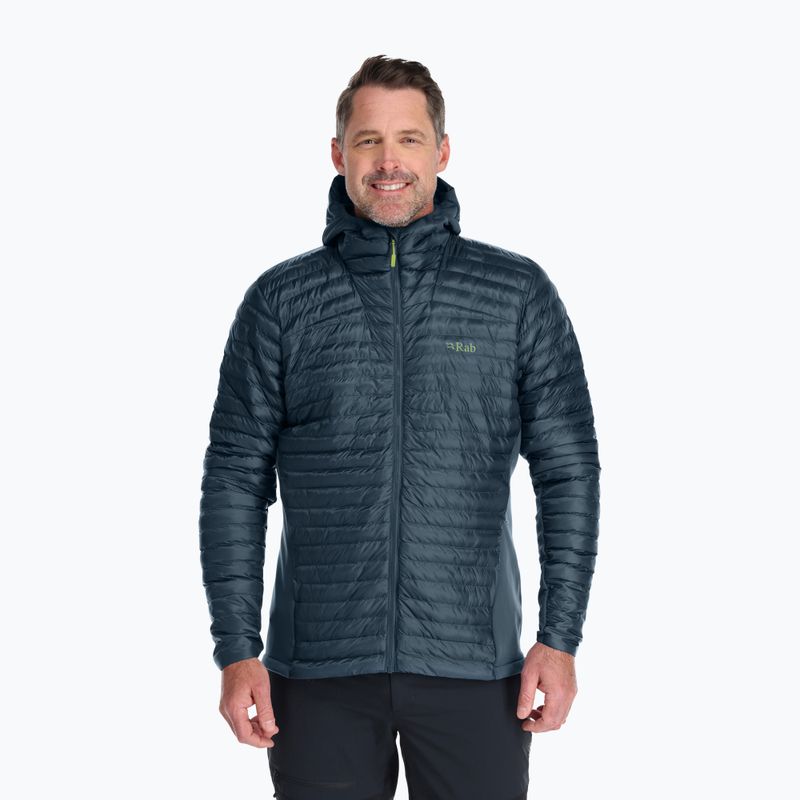 Ανδρικό μπουφάν Rab Cirrus Flex 2.0 Down Jacket orion blue